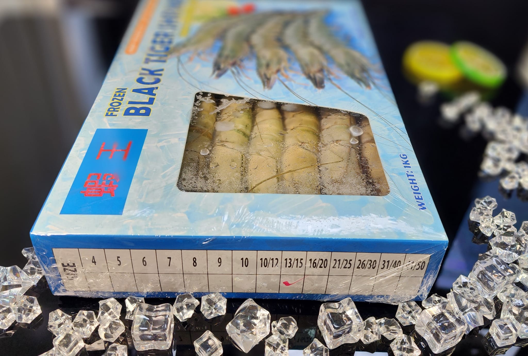 越南原隻虎蝦 (13-15隻/磅)